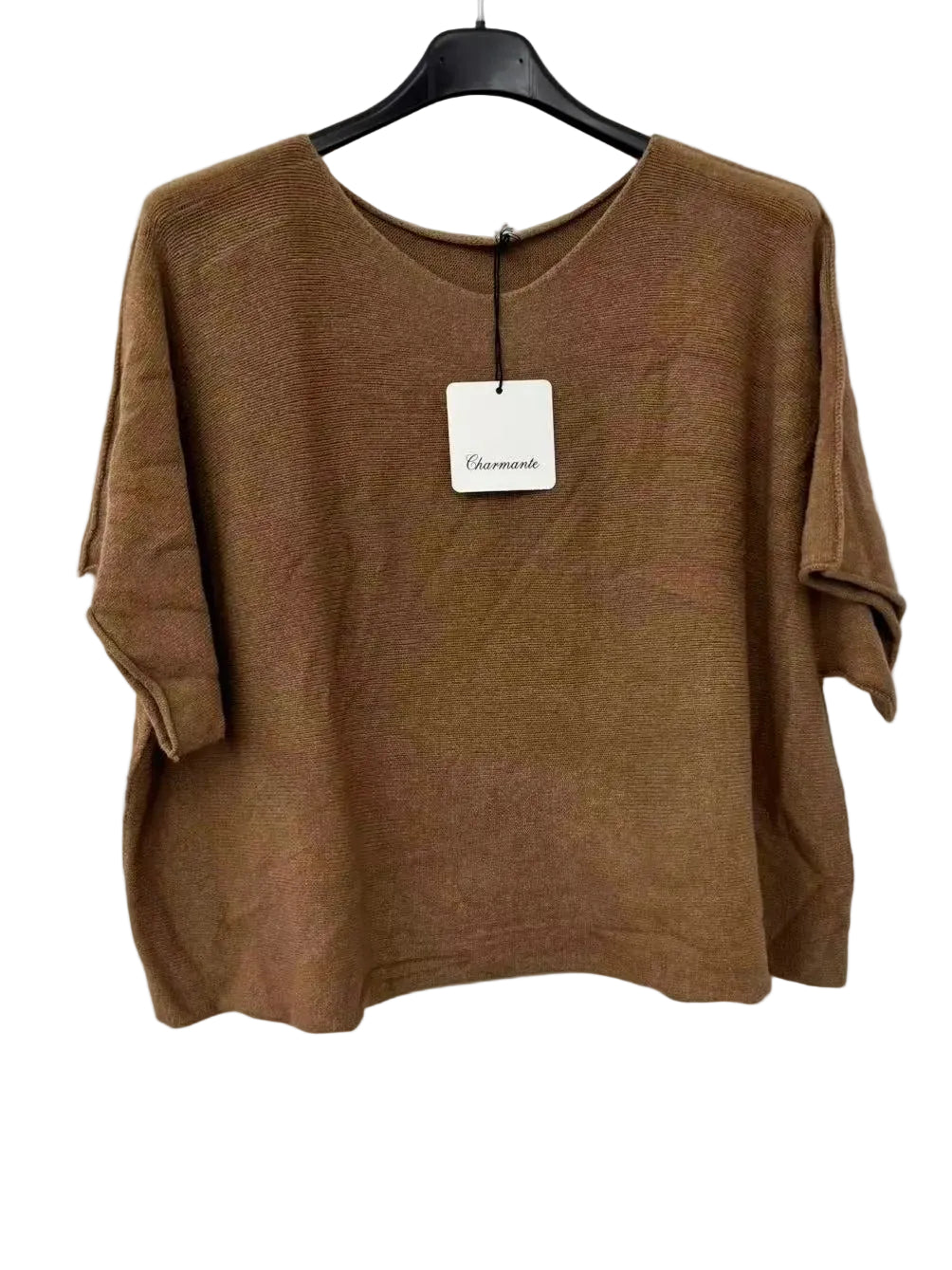 camel coloured kimono sweater