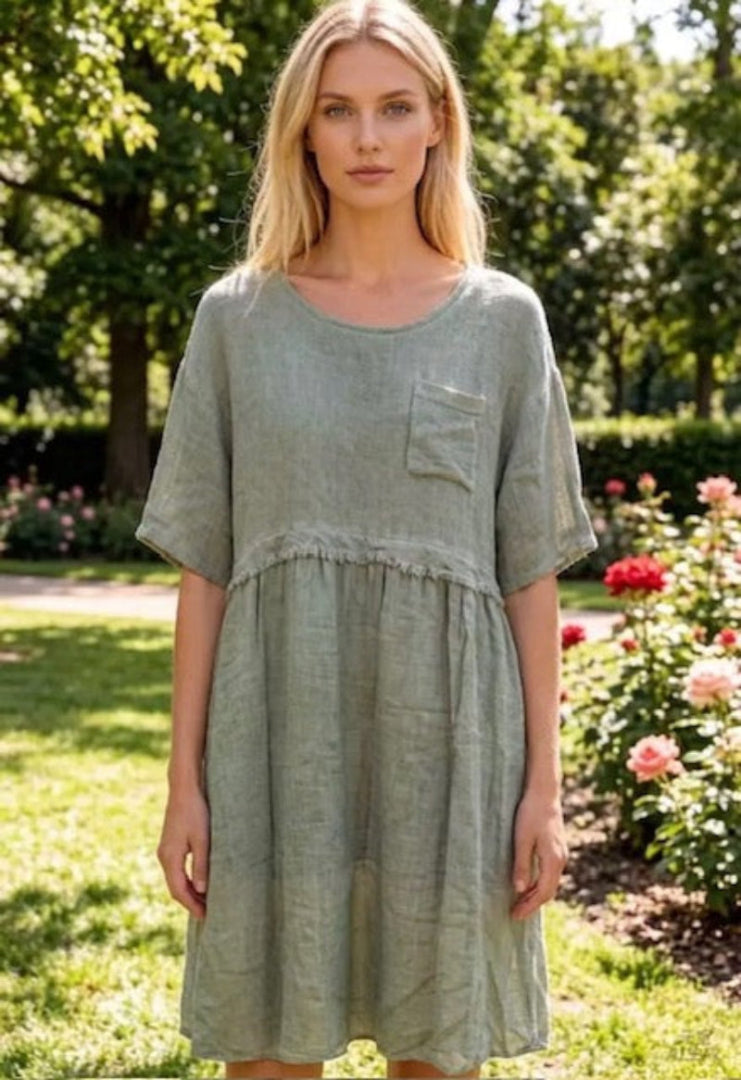 Duck Green Line cotton dress