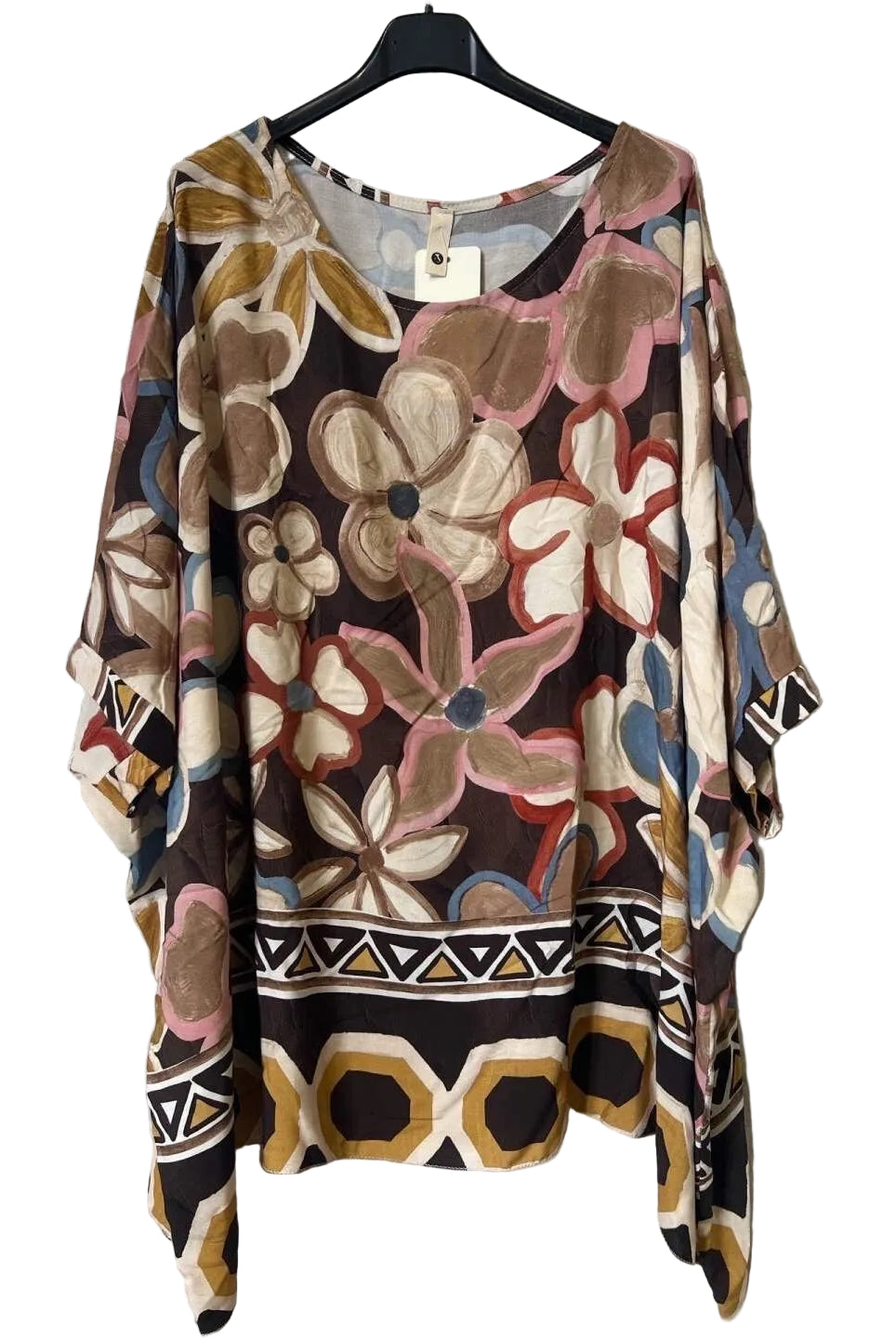 large printed top kaftan style