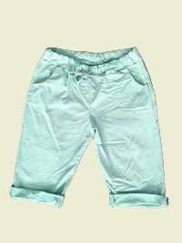Vert D'Eau bermuda plus size magic shorts