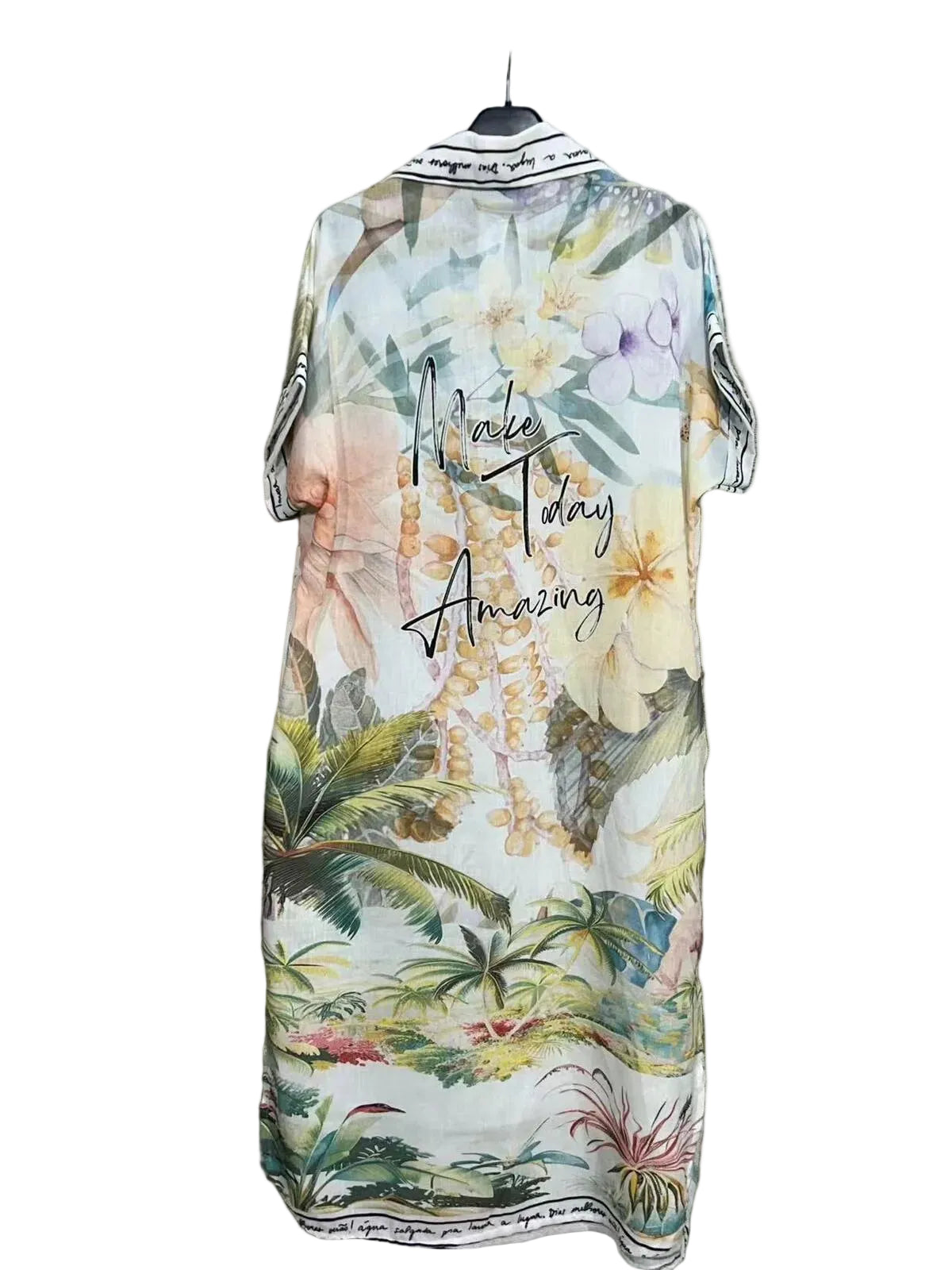 Colorful floral dress