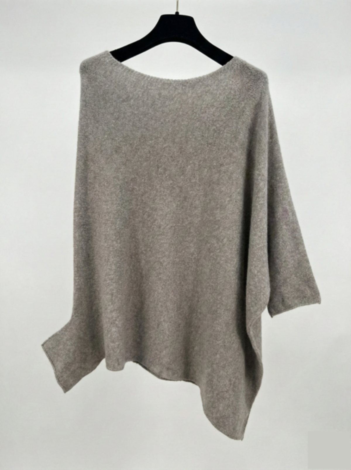 Taupe asymmetric sweater