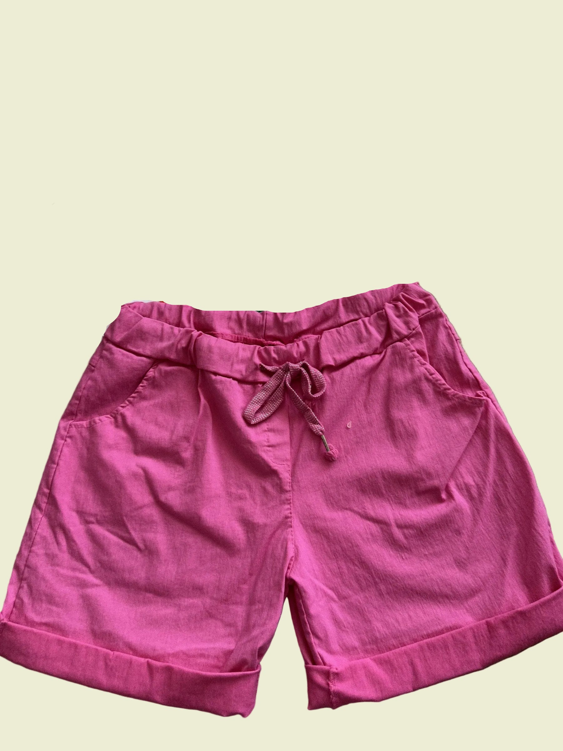 pink magic shorts plus size.