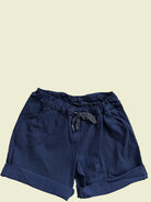 Navy plus size magic shorts