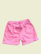 Plus size magic shorts in pink