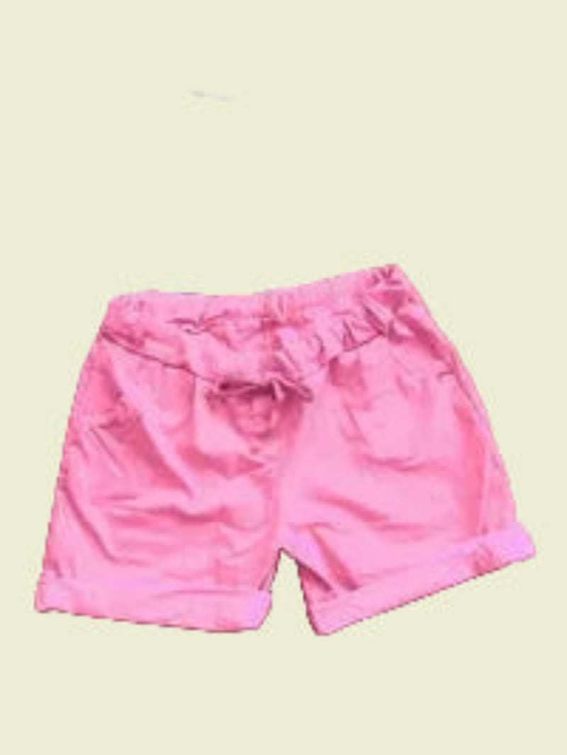 Plus size magic shorts in pink