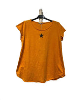 Apricot star motif t shirt