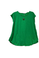 green star motif t shirt