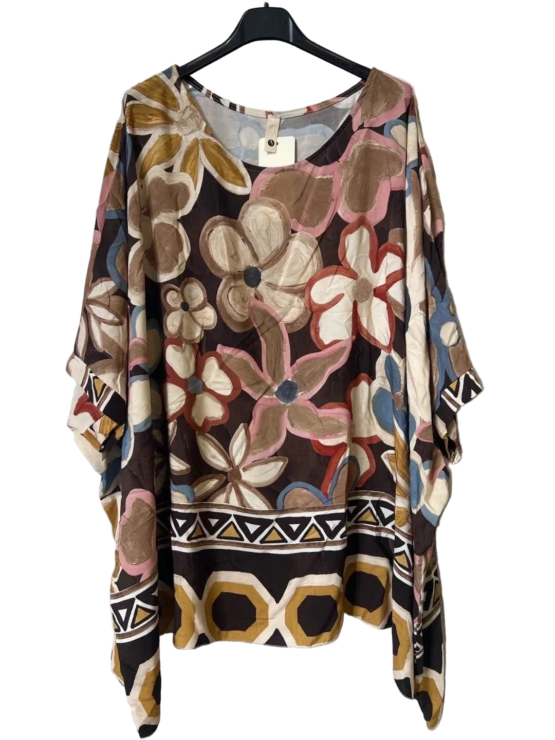 large printed top kaftan style