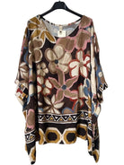 large printed top kaftan style