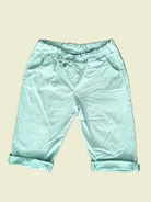 Vert D'Eau bermuda plus size magic shorts