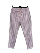Rose patterned pants 