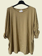 Yellow striped shirt