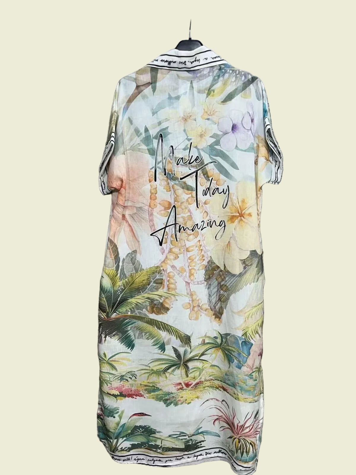 Colorful floral dress 