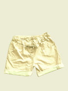 yellow shorts 