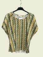 Striped shirt on a hanger 